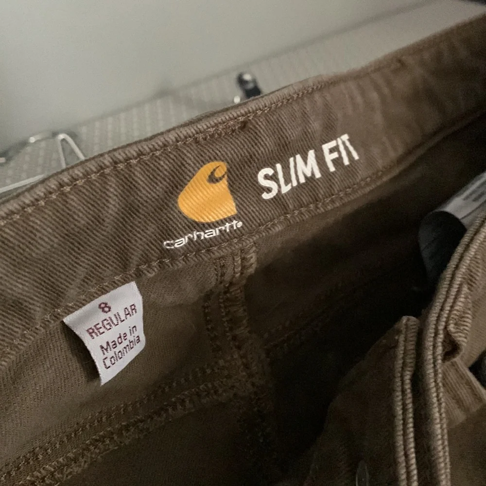 Carhartt Women's Rugged Flex Slim Fit Work Pant Tarmac Size 8 - Picture 7 of 8